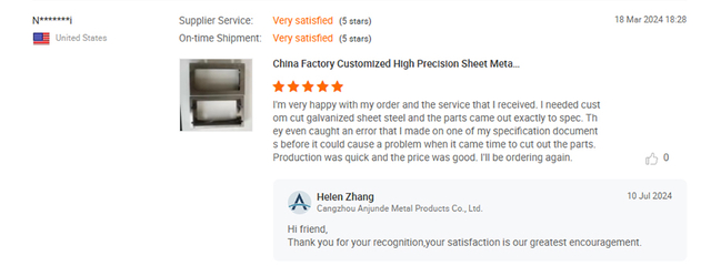 cangzhou anjunde metal product co.,ltd.