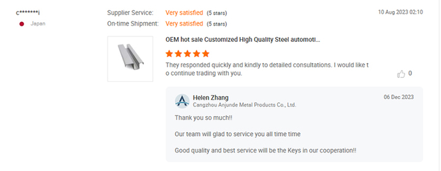 cangzhou anjunde metal product co.,ltd.